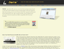 Tablet Screenshot of jarte.com